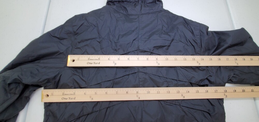 Columbia Used Women S Omni-heat Black jacket Ruffles/Interchange Lightweight - Picture 8 of 8